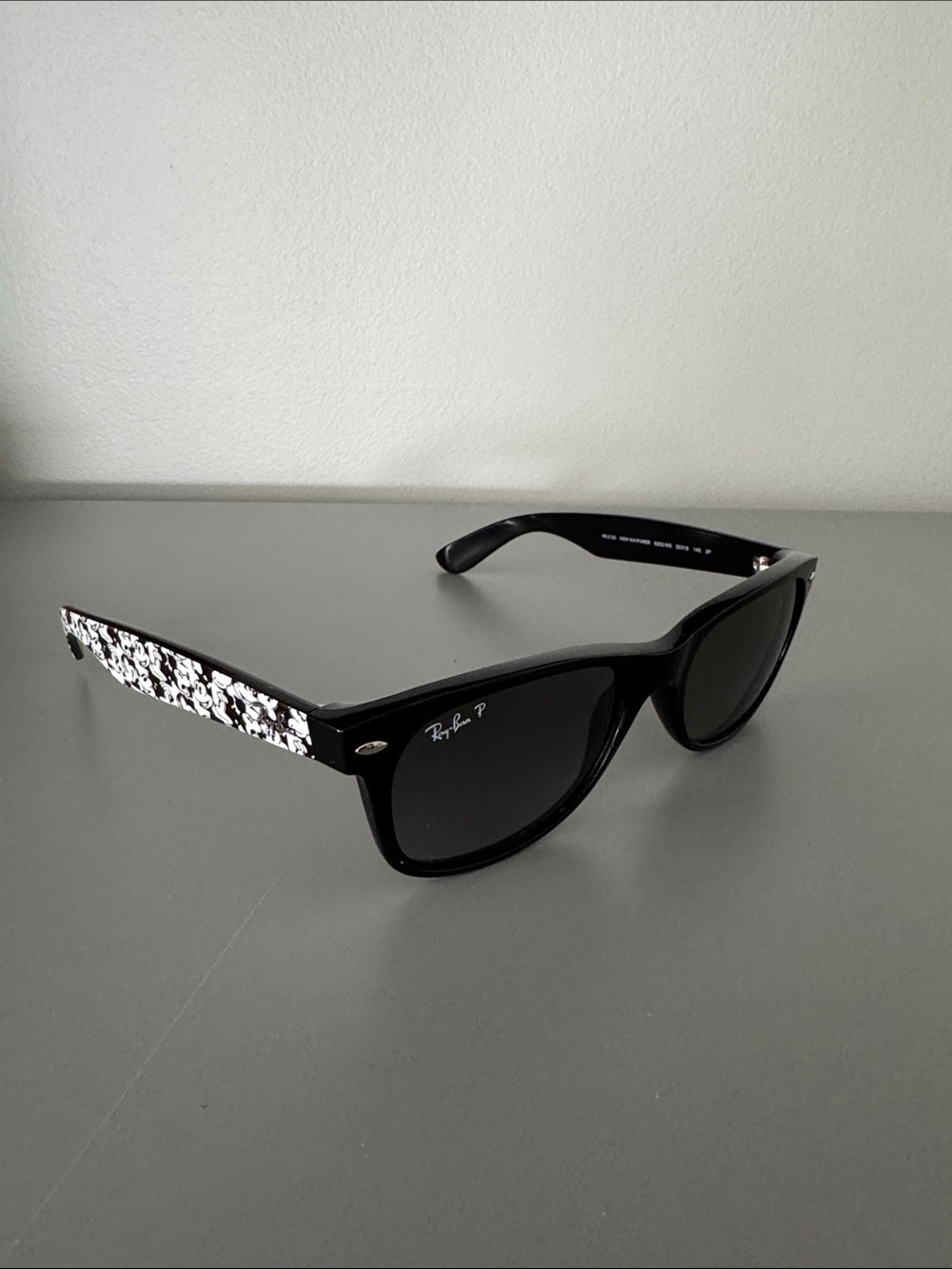 Ray-Ban Women's Mickey Mouse Black Sunglasses with Red Case and Box